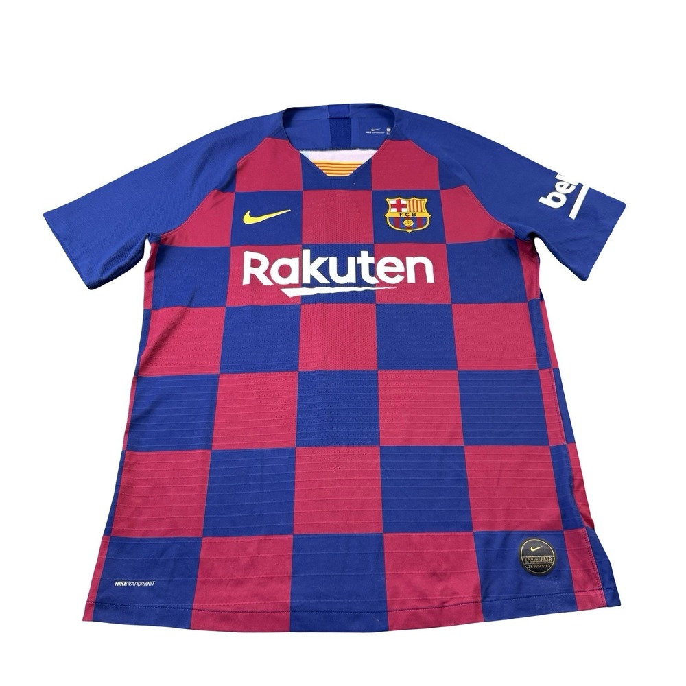 Nike Vaporknit Barcelona FC Performance Soccer Jersey Rakuten Size Large 2019